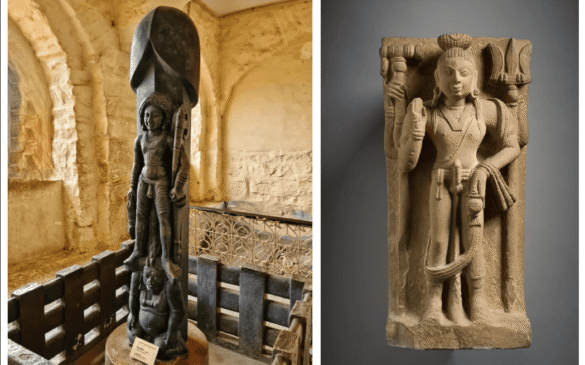 Gudimallam Lingam - Earliest Known Shiva Lingam and Kushan Period Shiva