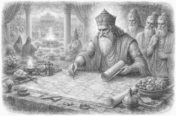 Daksha plans the grand yajya