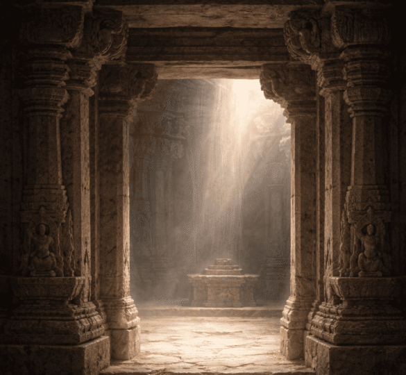 Solitary Brahma temple